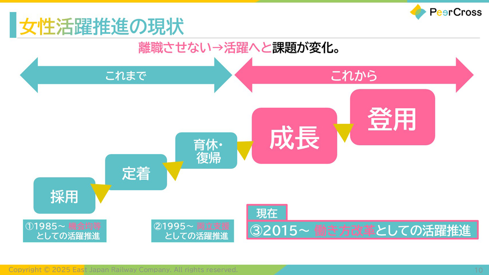 仕事も子育ても、変化を前向きに楽しむ社会づくりへ~PeerCross